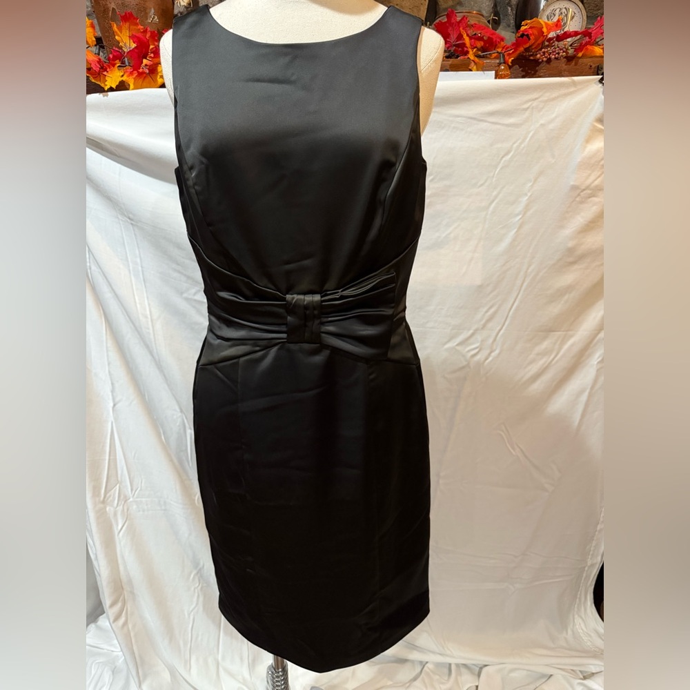 White House Black Market Shimmering Black Fabric